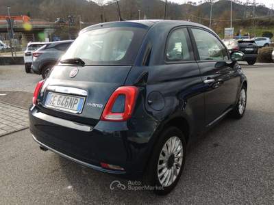 Fiat 500 500 1.0 hybrid Lounge 70cv Blu/Azzurro usata Brugnato