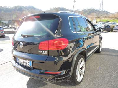 Volkswagen Tiguan 2.0 tdi Sport e style 4 MOTION R LINE Nero usata Brugnato