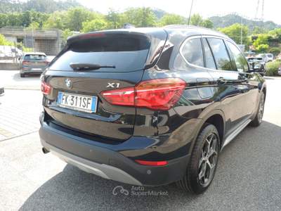 BMW X1 X1 X1 xdrive18d xLine auto Nero usata Brugnato