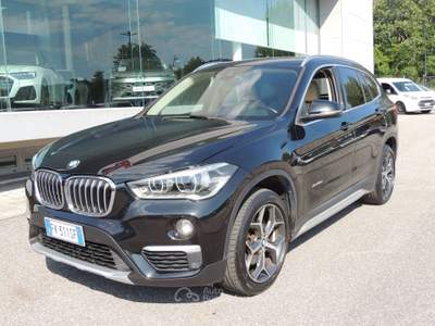 BMW X1 X1 X1 xdrive18d xLine auto Nero usata Brugnato