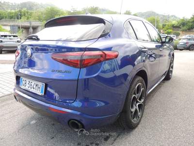 Alfa Romeo Stelvio Stelvio 2.2 t Veloce First Edition Q4 210cv auto Blu/Azzurro usata Brugnato