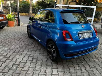 Fiat 500 unico proprietario Blu/Azzurro usata Sirignano