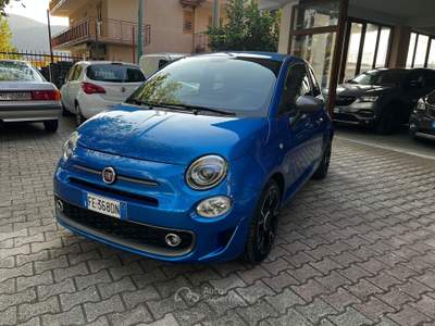 Fiat 500 unico proprietario Blu/Azzurro usata Sirignano