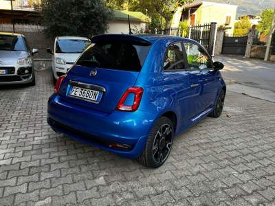 Fiat 500 unico proprietario Blu/Azzurro usata Sirignano