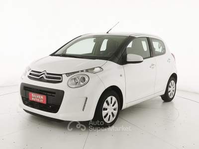 Citroen C1 VTi 72 5 porte Feel Bianco usata Crema