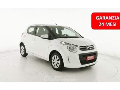 Citroen C1 VTi 72 5 porte Feel Bianco usata Crema
