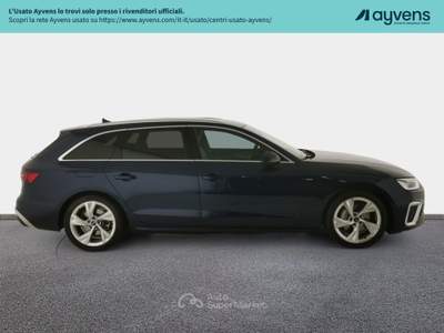 Audi A4 Avant 40 TDI quattro S tronic S line edition Blu/Azzurro usata Crema