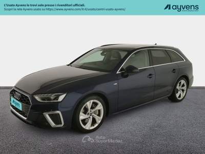 Audi A4 Avant 40 TDI quattro S tronic S line edition Blu/Azzurro usata Crema