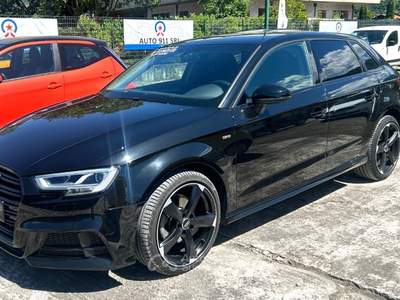 Audi A3 30 1.6 tdi Sport 116cv s-tronic Nero usata BRESCIA