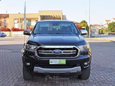 Ford Ranger 2.0 ECOBLUE aut. 213 CV DC Limited Nero usata Saonara