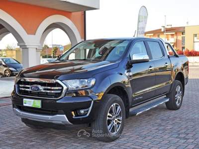 Ford Ranger 2.0 ECOBLUE aut. 213 CV DC Limited Nero usata Saonara