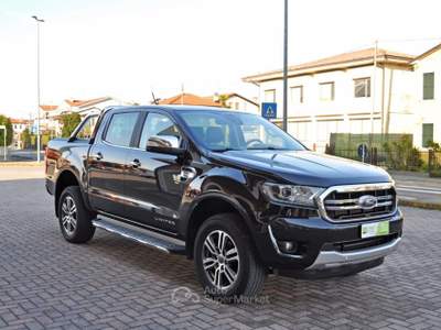 Ford Ranger 2.0 ECOBLUE aut. 213 CV DC Limited Nero usata Saonara