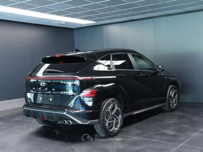 Hyundai Kona 1.0 T-GDI 120CV 48V iMT Nline Nero usata Arsiè