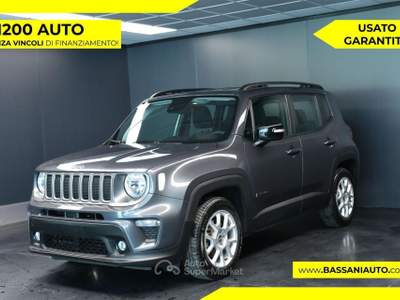 Jeep Renegade 1.5 Turbo T4 130CV MHEV Limited Grigio usata Arsiè Jeep Renegade 1.5 Turbo T4 130CV MHEV Limited Grigio usata Arsiè