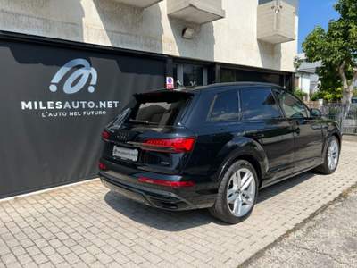 Audi Q7 50TDI GANCIO 21" VIRTUAL ACC S LINE PANO Nero usata Rubano
