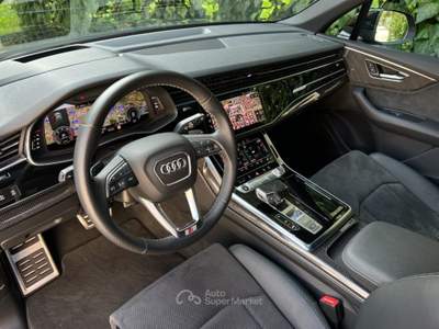Audi Q7 50TDI GANCIO 21" VIRTUAL ACC S LINE PANO Nero usata Rubano