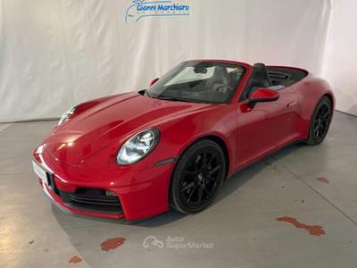 Porsche 911 Carrera Cabriolet LIFTER-VENTILATI-SPORT CHRONO Rosso usata Monticello d'Alba