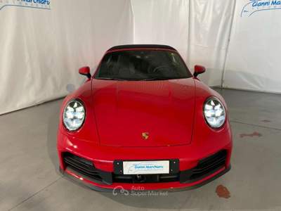 Porsche 911 Carrera Cabriolet LIFTER-VENTILATI-SPORT CHRONO Rosso usata Monticello d'Alba