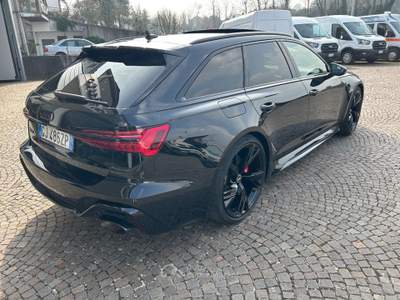 Audi RS 6 Avant 4.0 TFSI V8 quattro tiptronic Nero usata Garbagnate Monastero