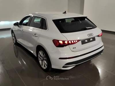 Audi A3 AUDI A3 SPORTBACK 35 TFSI ADVANCED S-TRONIC A3 Sportback 35 TFSI Advanced S-Tronic Bianco usata Roma