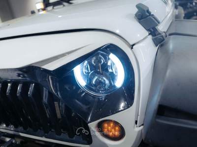 Jeep Wrangler 3.6 V6 Sahara MANUALE*OMOLOGATA* Bianco usata MILANO