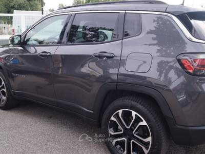 Jeep Compass 1.3 Turbo T4 190 CV PHEV AT6 4xe Limited Grigio usata Roma