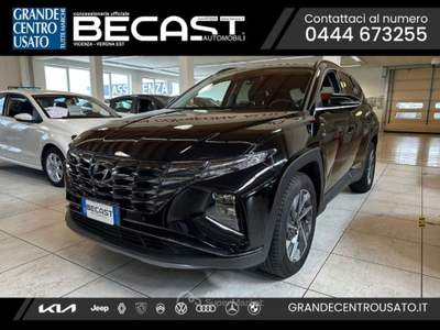 Hyundai Tucson 1.6 T-GDI 48V XLine UNICO PROPRIETARIO Nero usata Brendola