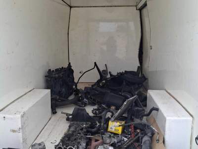 Peugeot Boxer MOTORE ROTTO Bianco usata Parabita