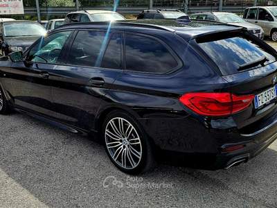 BMW Serie 5 520i 520 520i Touring Msport Nero usata Perugia