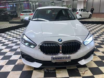 BMW Serie 1 118d d 5p. Advantage Bianco usata Firenze