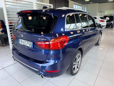 BMW Serie 2 Gran Tourer 218d d Gran Tourer Luxury auto 7p. Blu/Azzurro usata Ferrara
