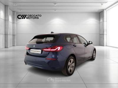 BMW Serie 1 116i 116 i Advantage DCT Blu/Azzurro usata Padova