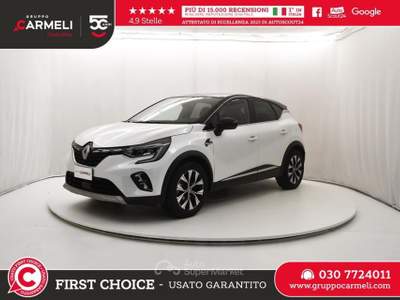 Renault Captur 1.6 Hybrid Techno E-Tech Auto Bianco usata Coccaglio