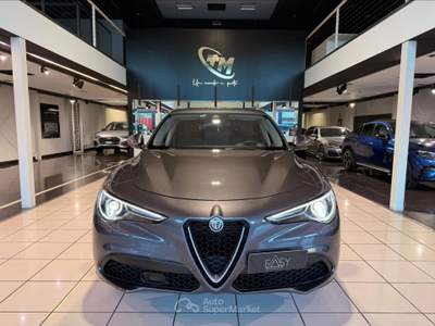 Alfa Romeo Stelvio  2.2 turbodiesel 190 cv at8 q4 4x4 2018 *tagliandi ufficiali* Grigio usata Firenze