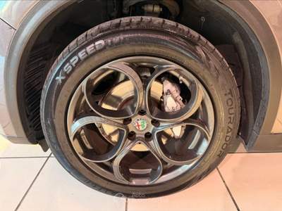 Alfa Romeo Stelvio  2.2 turbodiesel 190 cv at8 q4 4x4 2018 *tagliandi ufficiali* Grigio usata Firenze