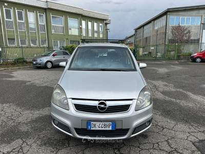 Opel Zafira Benzina/Metano Argento usata San Giuliano Milanese