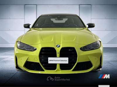 BMW Serie 4 M4 3.0 Competition M xDrive Steptronic Giallo usata Brescia