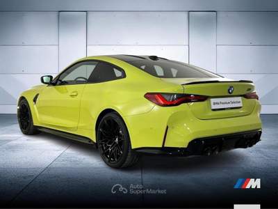 BMW Serie 4 M4 3.0 Competition M xDrive Steptronic Giallo usata Brescia