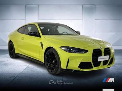BMW Serie 4 M4 3.0 Competition M xDrive Steptronic Giallo usata Brescia