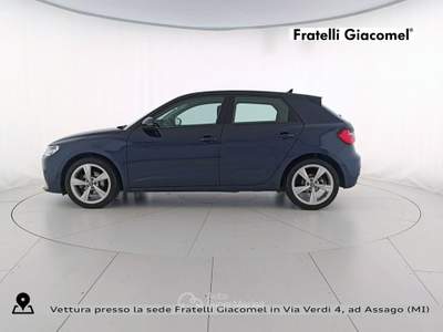 Audi A1 sportback 30 1.0 tfsi advanced s-tronic Nero usata Assago