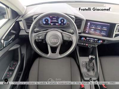 Audi A1 sportback 30 1.0 tfsi advanced s-tronic Nero usata Assago