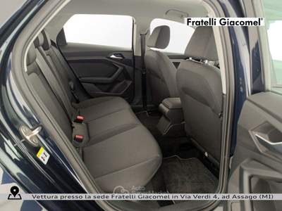 Audi A1 sportback 30 1.0 tfsi advanced s-tronic Nero usata Assago