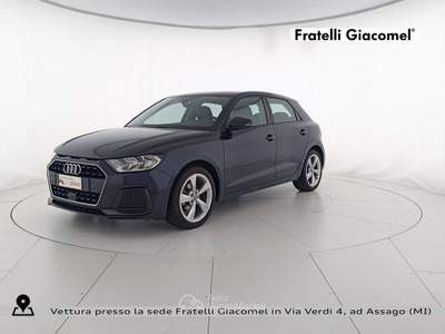Audi A1 sportback 30 1.0 tfsi advanced s-tronic Nero usata Assago