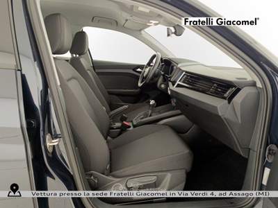 Audi A1 sportback 30 1.0 tfsi advanced s-tronic Nero usata Assago