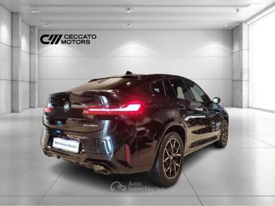BMW X4 20 d Mild Hybrid 48V Msport xDrive Steptronic Nero usata Padova