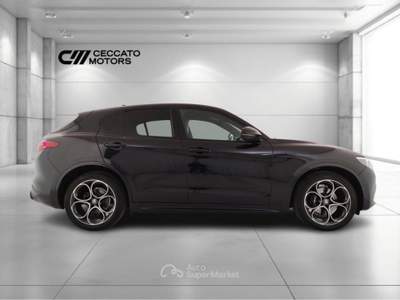 Alfa Romeo Stelvio 2.2 Turbo Veloce Q4 AT8 Nero usata Padova