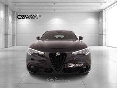 Alfa Romeo Stelvio 2.2 Turbo Veloce Q4 AT8 Nero usata Padova