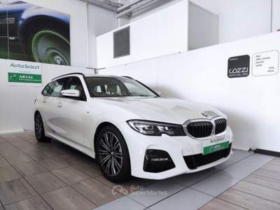 BMW Serie 3 330d Serie 3(g20/1-80/1) - 330d 48v touring Bianco usata LEGNANO