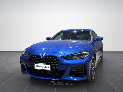 BMW Serie 4 Gran Coupé 420d 420d gran coupe mhev 48v msport auto Blu/Azzurro usata Firenze