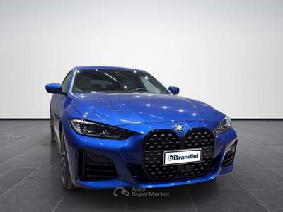 BMW Serie 4 Gran Coupé 420d 420d gran coupe mhev 48v msport auto Blu/Azzurro usata Firenze
